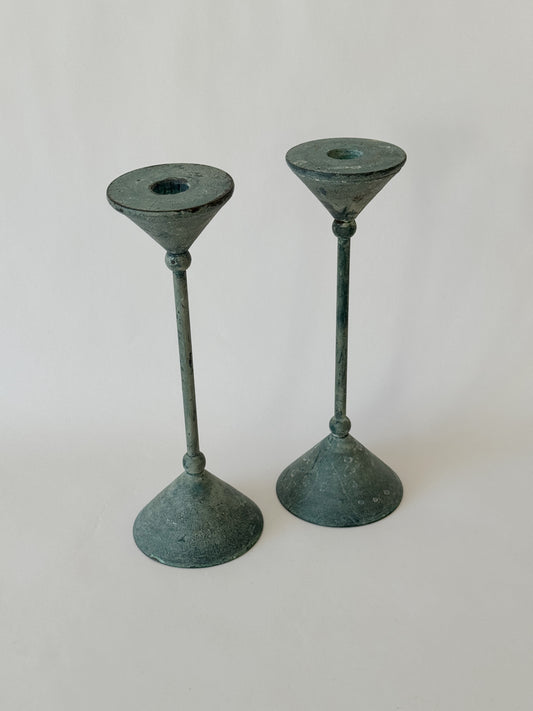 Postmodern candlesticks