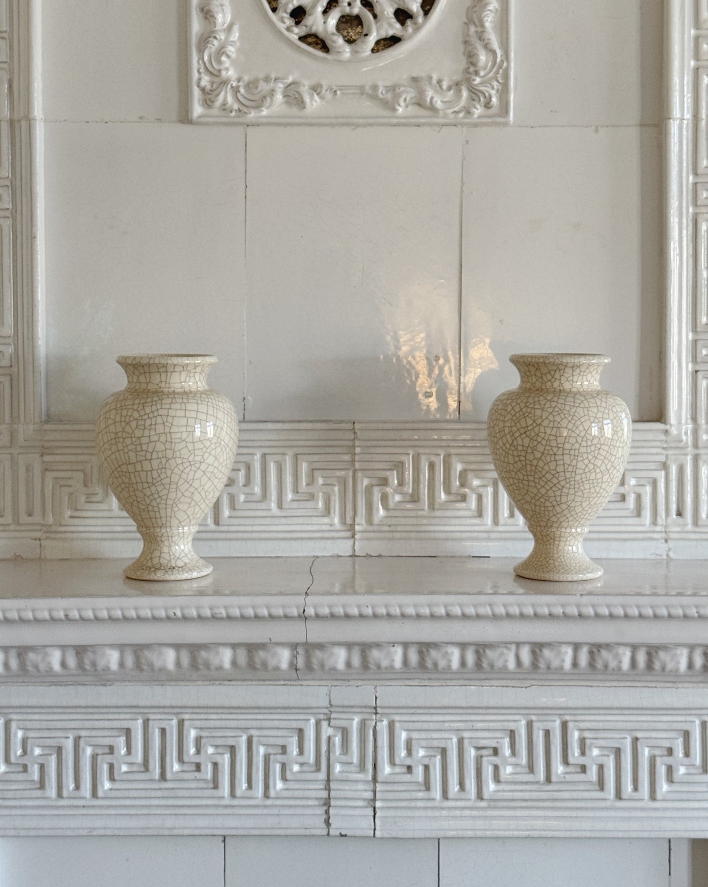 French faience urns