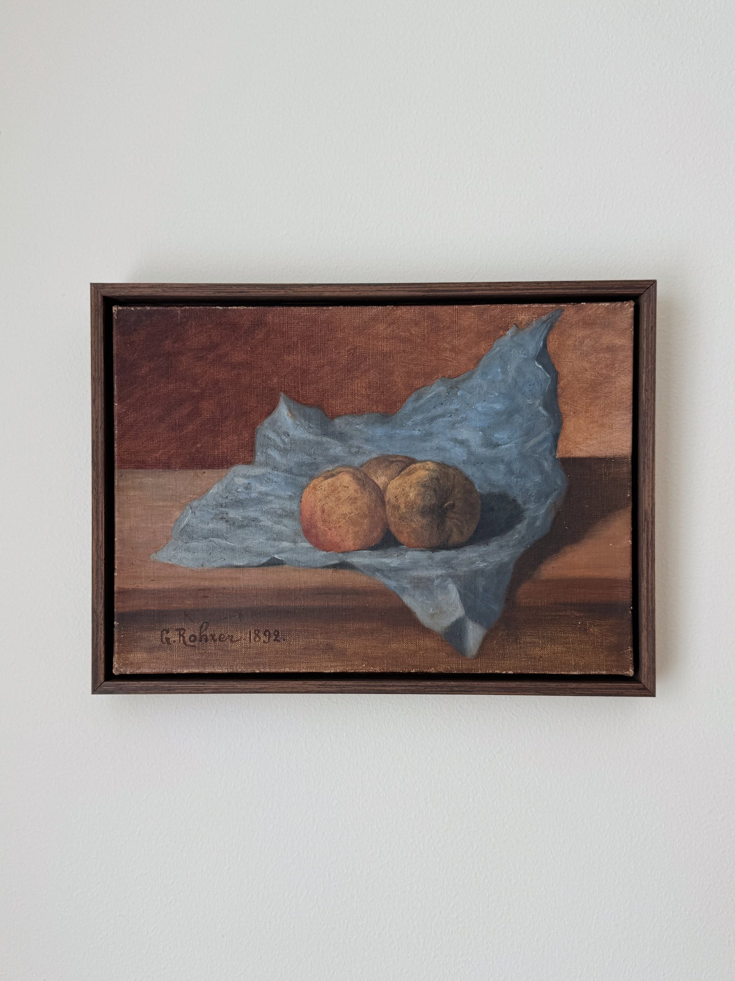 Nature morte with Apples