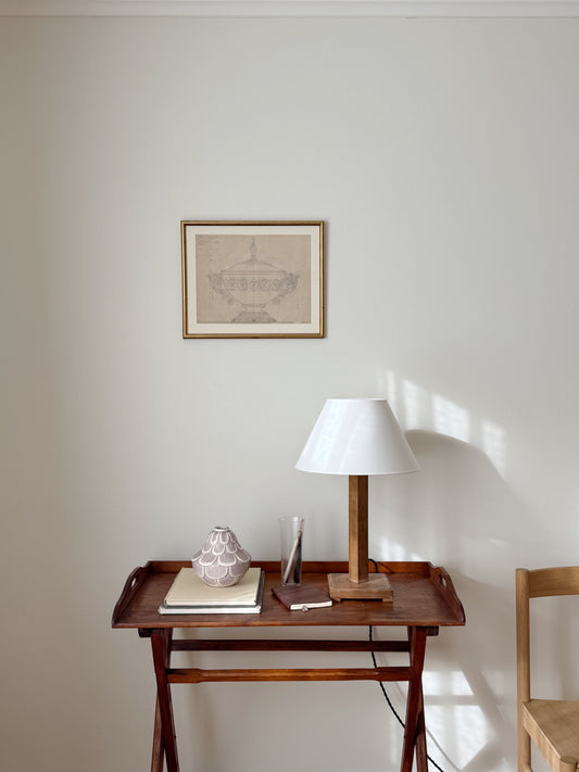 Art deco bordslampa